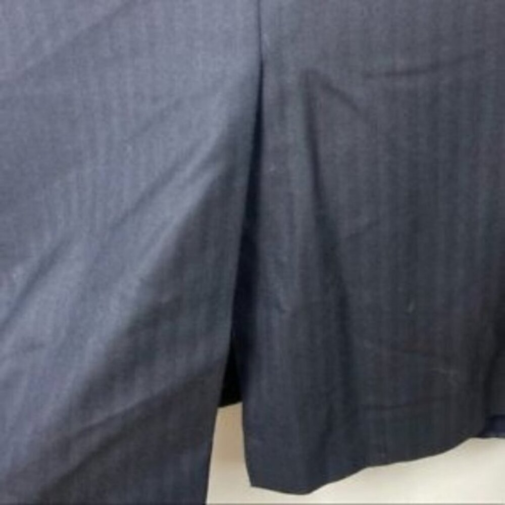 Brooks Brothers 1818 Madison Navy Blue 100% Wool Blazer Size 42R 36W Sports Coat - Picture 10 of 11